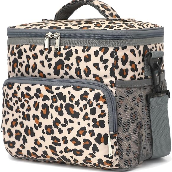 Insulated Lunch Bag for Adult/Women/Men, Reusable Lunch Box Cooler Soft Leakproo - Picture 1 of 9